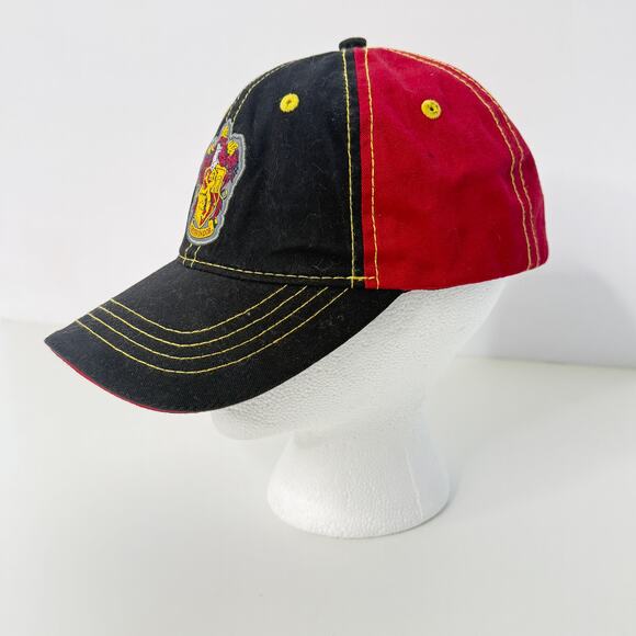 Harry Potter Universal Studios Gryffindor Crest Team Cap Colorblock Hat Cotton - Picture 3 of 6